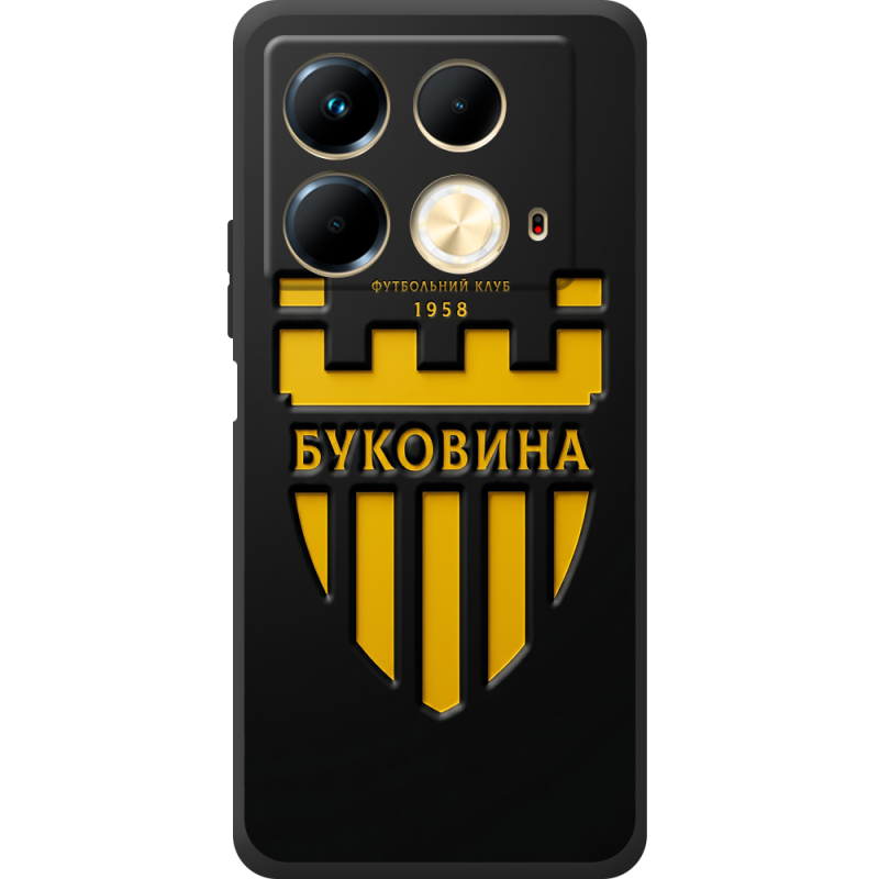Черный чехол BoxFace Infinix Note 40 4G 