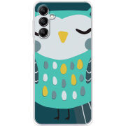 Чехол BoxFace Samsung Galaxy M35 (M356) Green Owl