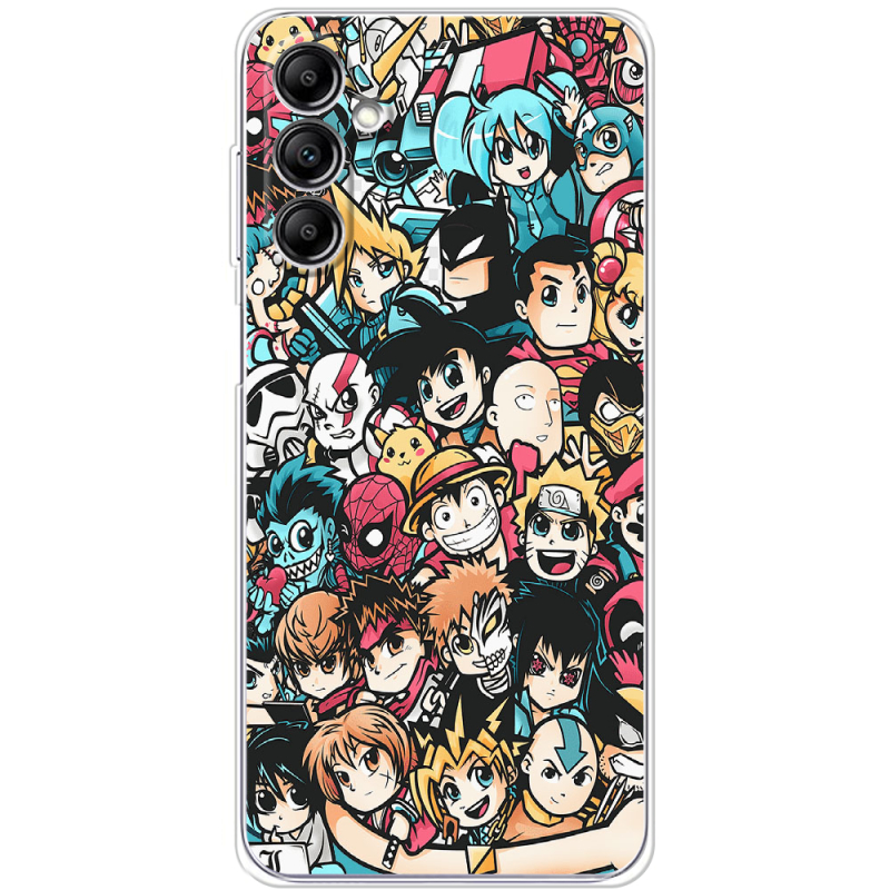 Чехол BoxFace Samsung Galaxy M35 (M356) Anime Stickers