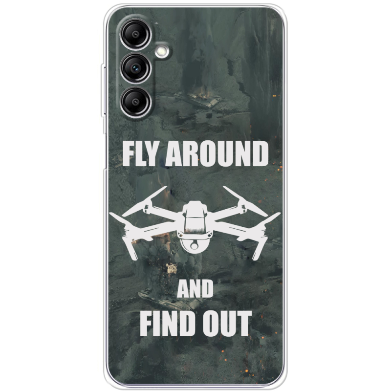 Чехол BoxFace Samsung Galaxy M35 (M356) Дрон Fly Around