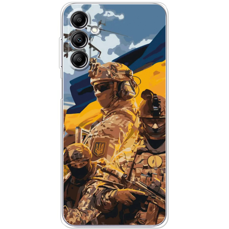 Чехол BoxFace Samsung Galaxy M35 (M356) Воїни ЗСУ