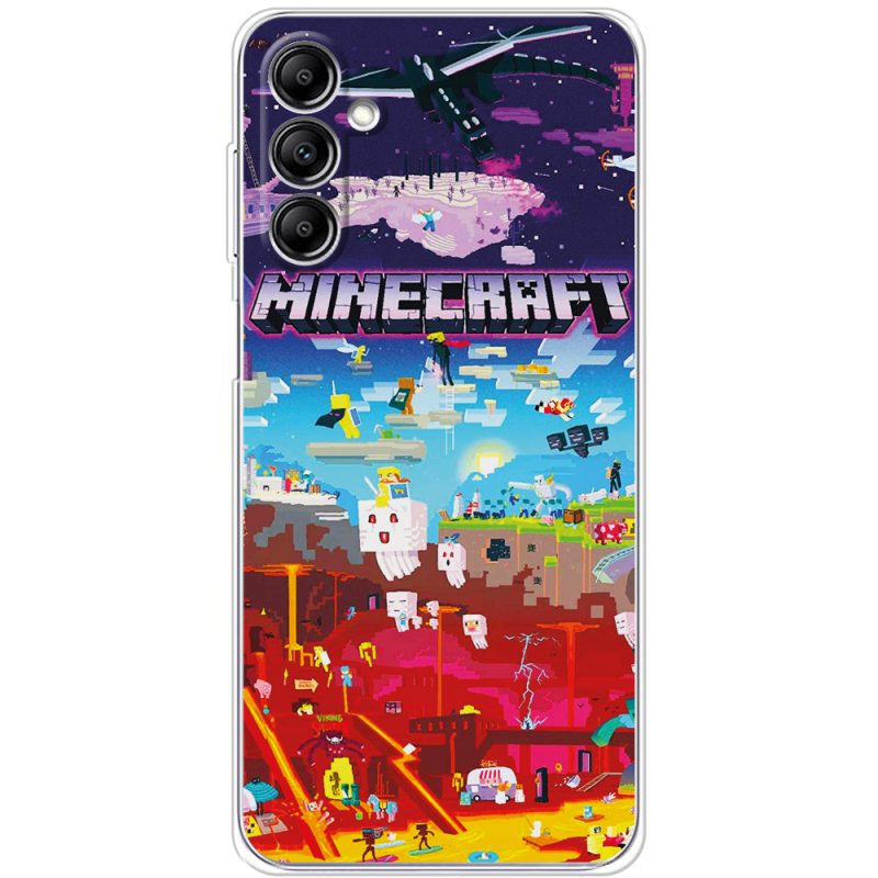 Чехол BoxFace Samsung Galaxy M35 (M356) Minecraft World Beyond