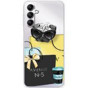 Прозрачный чехол BoxFace Samsung Galaxy M35 (M356) Fashion Pug