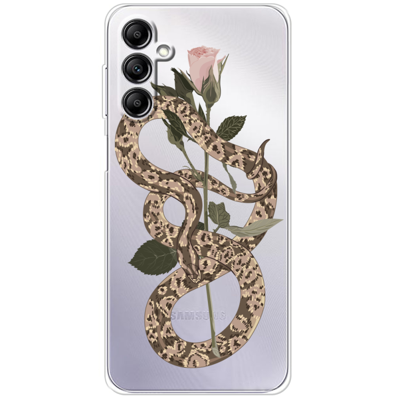 Прозрачный чехол BoxFace Samsung Galaxy M35 (M356) Glamor Snake