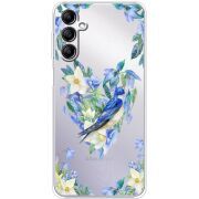 Прозрачный чехол BoxFace Samsung Galaxy M35 (M356) Spring Bird