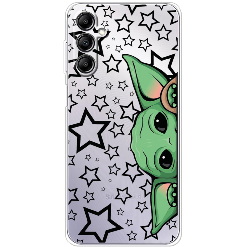 Прозрачный чехол BoxFace Samsung Galaxy M35 (M356) Baby Yoda