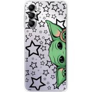 Прозрачный чехол BoxFace Samsung Galaxy M35 (M356) Baby Yoda