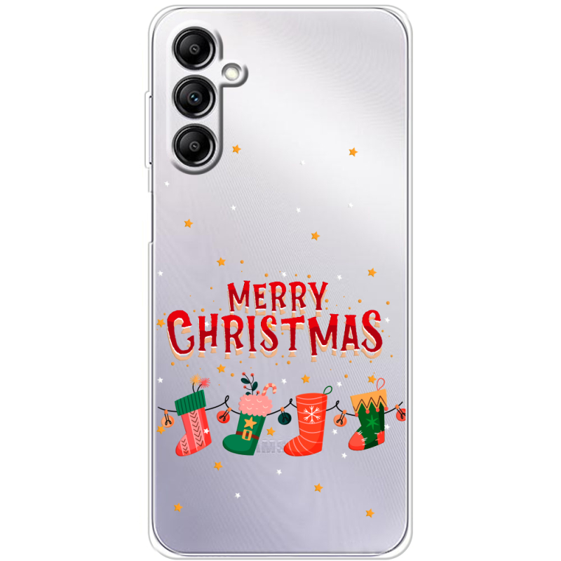 Прозрачный чехол BoxFace Samsung Galaxy M35 (M356) Merry Christmas