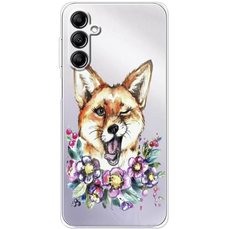 Прозрачный чехол BoxFace Samsung Galaxy M35 (M356) Winking Fox