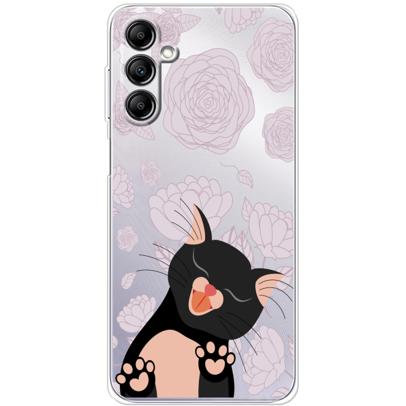 Прозрачный чехол BoxFace Samsung Galaxy M35 (M356) Meow