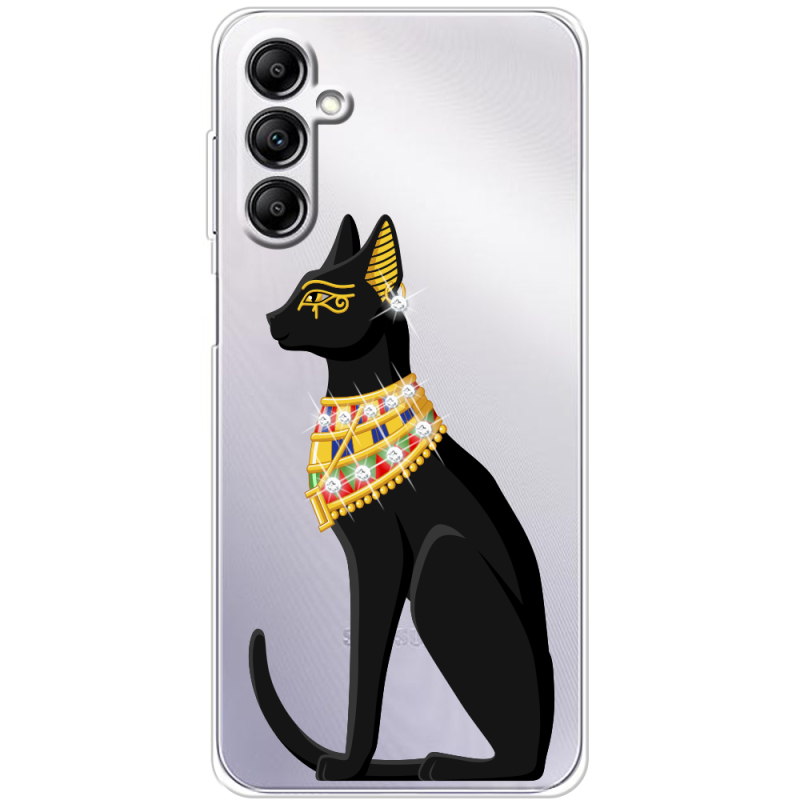 Чехол со стразами Samsung Galaxy M35 (M356) Egipet Cat