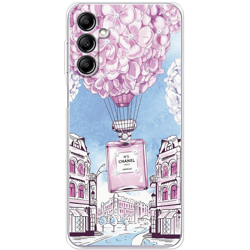 Чехол со стразами Samsung Galaxy M35 (M356) Perfume bottle