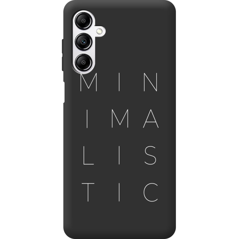 Черный чехол BoxFace Samsung Galaxy M35 (M356) Minimalistic