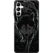 Черный чехол BoxFace Samsung Galaxy M35 (M356) Wolf