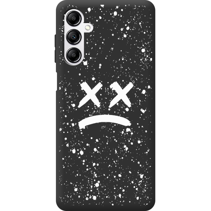 Черный чехол BoxFace Samsung Galaxy M35 (M356) Sad Way