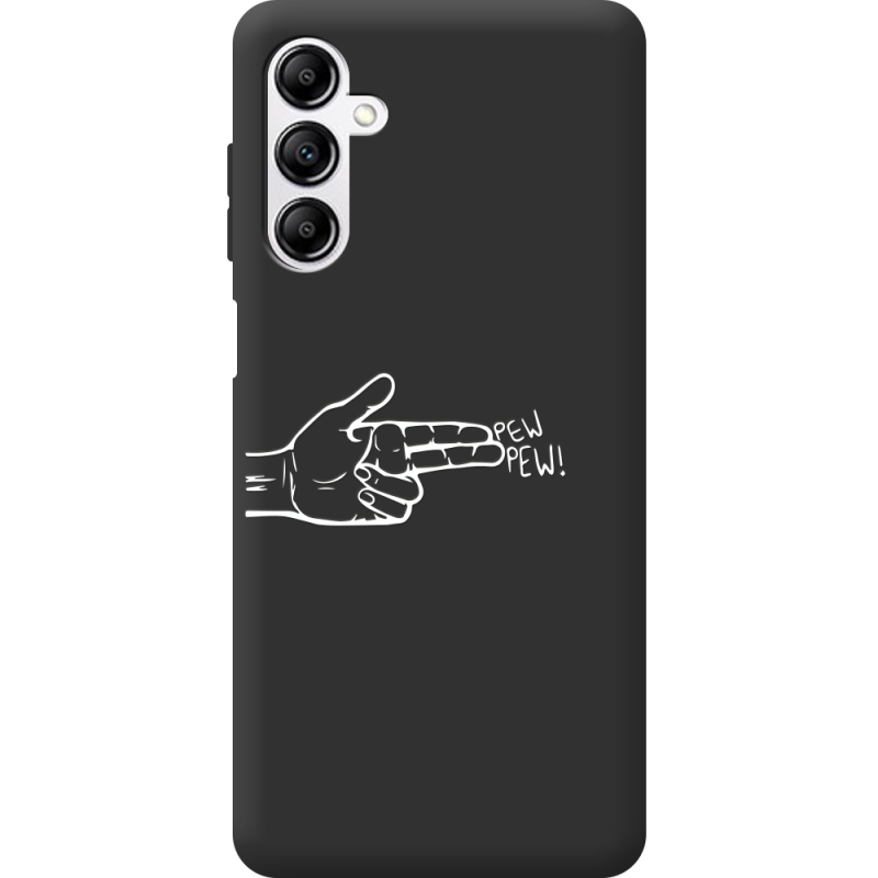 Черный чехол BoxFace Samsung Galaxy M35 (M356) Pew Pew