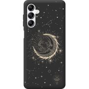 Черный чехол BoxFace Samsung Galaxy M35 (M356) Moon