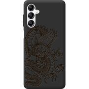 Черный чехол BoxFace Samsung Galaxy M35 (M356) Chinese Dragon