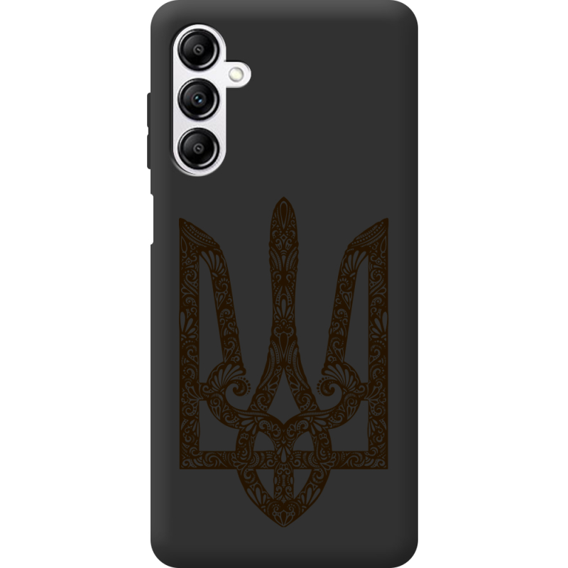 Черный чехол BoxFace Samsung Galaxy M35 (M356) Ukrainian Trident