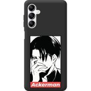 Черный чехол BoxFace Samsung Galaxy M35 (M356) Attack On Titan - Ackerman