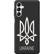 Черный чехол BoxFace Samsung Galaxy M35 (M356) Тризуб монограмма ukraine