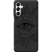 Черный чехол BoxFace Samsung Galaxy M35 (M356) Eye