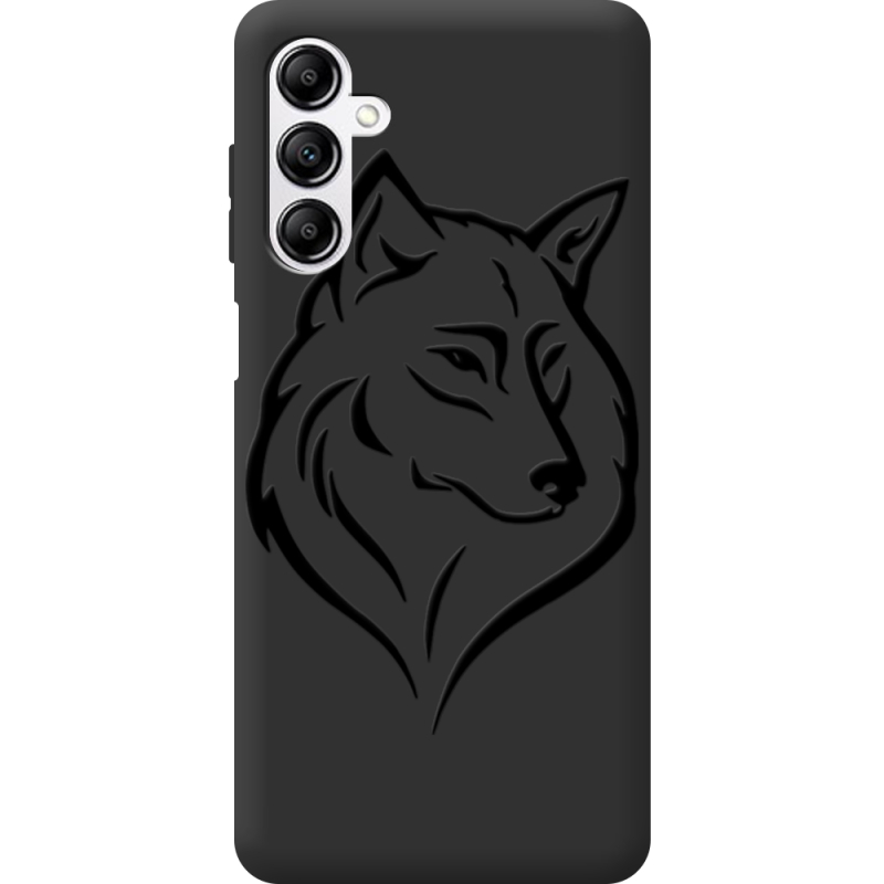 Черный чехол BoxFace Samsung Galaxy M35 (M356) Wolf