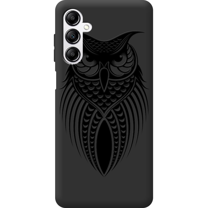 Черный чехол BoxFace Samsung Galaxy M35 (M356) Owl