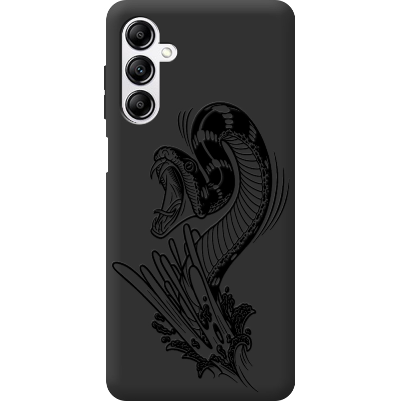 Черный чехол BoxFace Samsung Galaxy M35 (M356) Snake