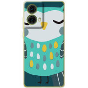 Чехол BoxFace Motorola G85 Green Owl