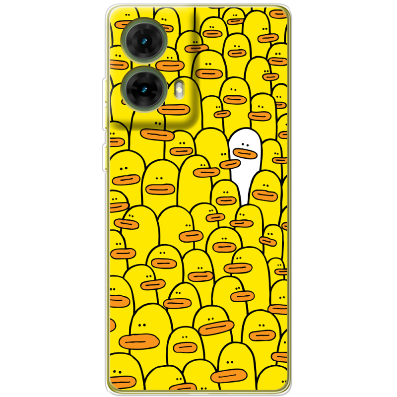 Чехол BoxFace Motorola G85 Yellow Ducklings