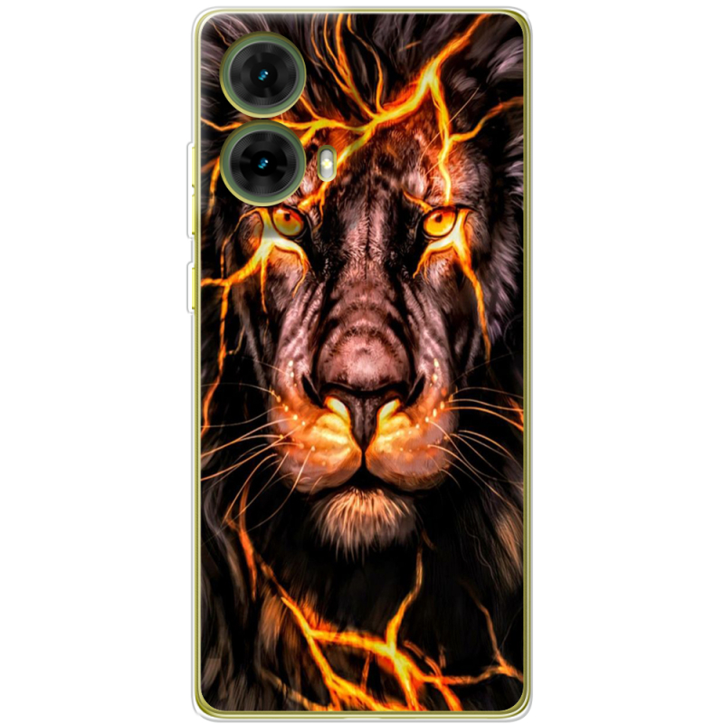 Чехол BoxFace Motorola G85 Fire Lion