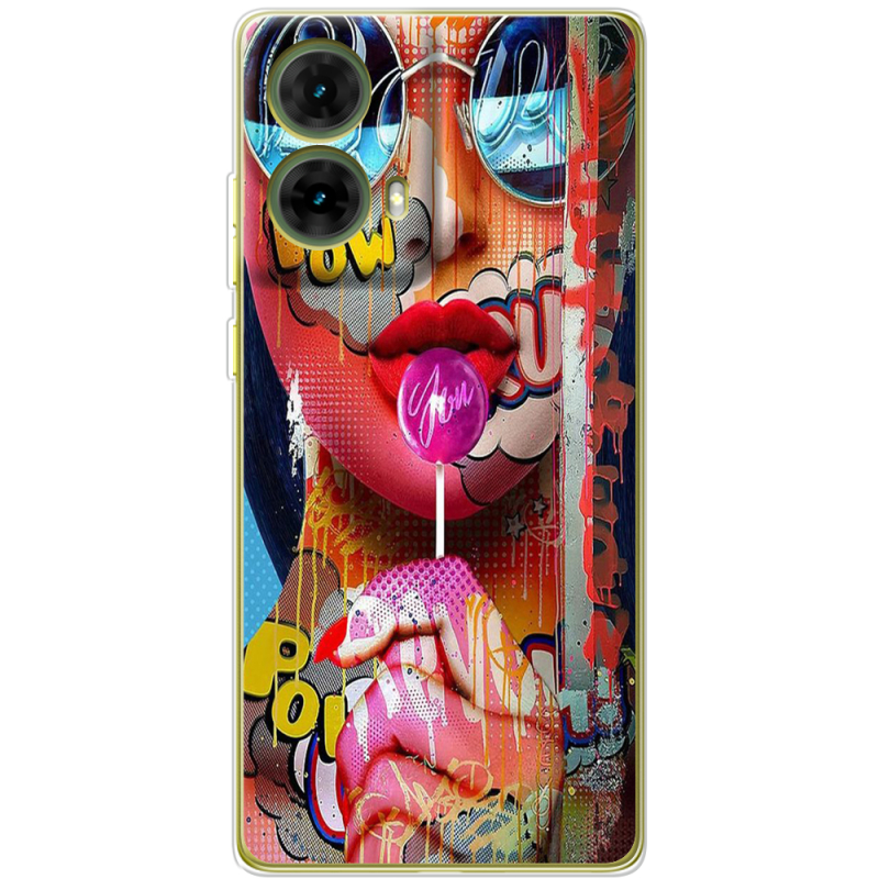 Чехол BoxFace Motorola G85 Colorful Girl