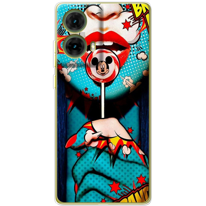 Чехол BoxFace Motorola G85 Girl Pop Art