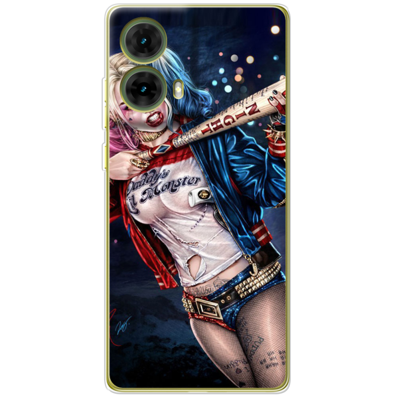 Чехол BoxFace Motorola G85 Harley Quinn