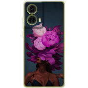 Чехол BoxFace Motorola G85 Exquisite Purple Flowers