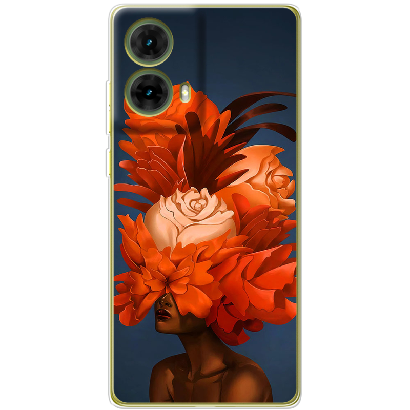 Чехол BoxFace Motorola G85 Exquisite Orange Flowers