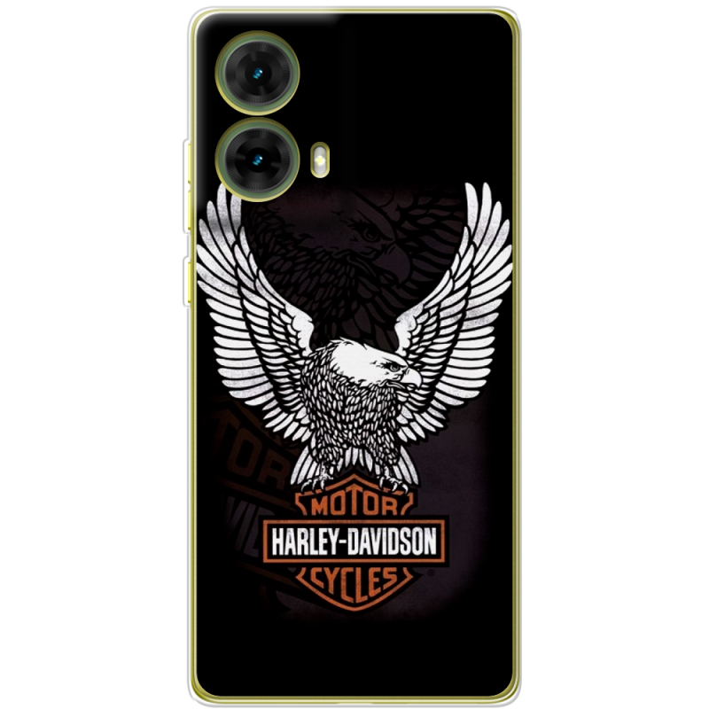 Чехол BoxFace Motorola G85 Harley Davidson and eagle