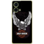 Чехол BoxFace Motorola G85 Harley Davidson and eagle