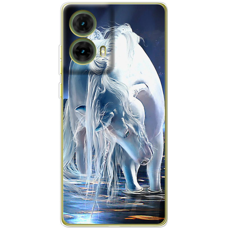 Чехол BoxFace Motorola G85 White Horse