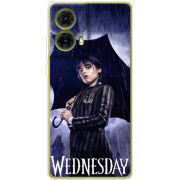 Чехол BoxFace Motorola G85 Wednesday Addams