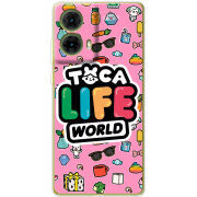 Чехол BoxFace Motorola G85 Toca Boca Life World