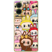 Чехол BoxFace Motorola G85 Labubu