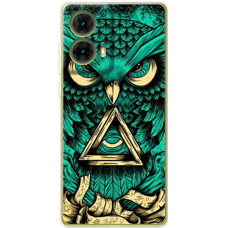 Чехол BoxFace Motorola G85 Masonic Owl