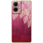 Чехол BoxFace Motorola G85 Gold Leaves