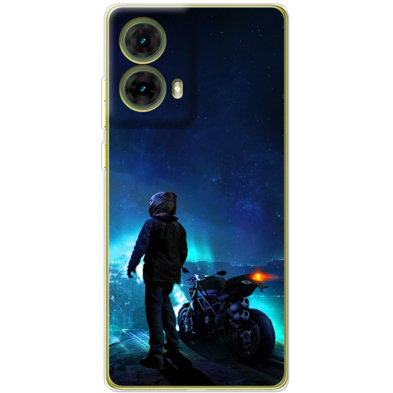 Чехол BoxFace Motorola G85 Motorcyclist