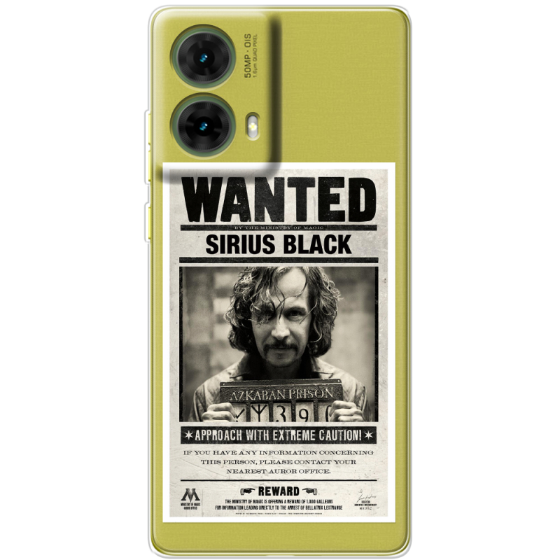 Прозрачный чехол BoxFace Motorola G85 Sirius Black