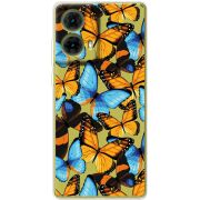 Прозрачный чехол BoxFace Motorola G85 Butterfly Morpho