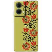 Прозрачный чехол BoxFace Motorola G85 Ethno Ornament