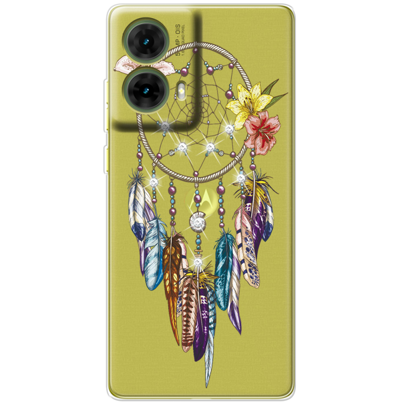 Чехол со стразами Motorola G85 Dreamcatcher